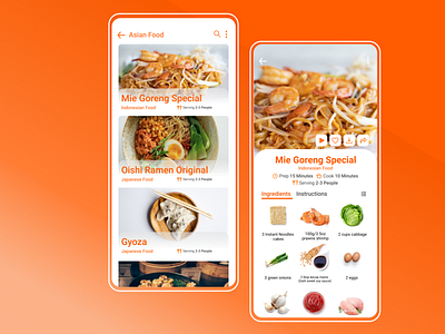 Recipe (DailyUi #040) app branding design figma iphone recipe ui