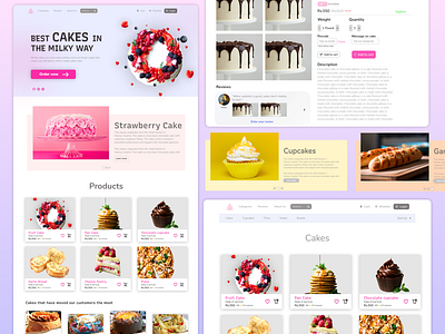 Amazing Bakery Website Design