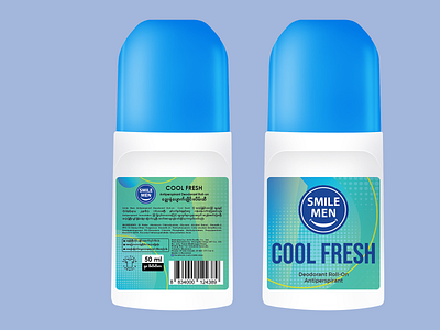 Antiperspirant Roll-on Deodorant Packaging Design