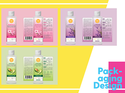 Daily Oil Packaging Design bottle branding cosmetic design graphic design mockup package packaging design roll on sticker
