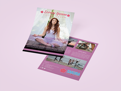 Brochure Design (A4) branding brochure design flyer graphic design illustration leaflet pamphlet printing