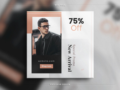 Stylish Fashion sale social media post and Instagram banner banner branding corporate design fashion flyer food graphic design illustration logo offer sale social media post