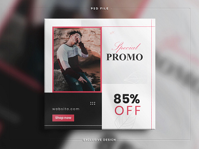 Stylish Fashion sale social media post and Instagram banner branding corporate design fashion flyer food graphic design motion graphics sale