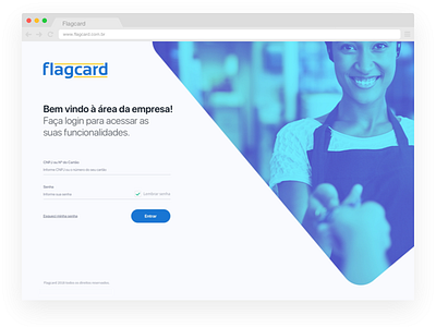 Flagcard - Login