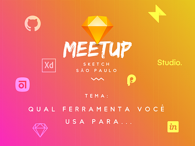 Sketch Meetup São Paulo design system event lean meetup sketch sp são paulo