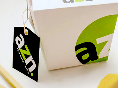 AZN Take-Out Food Packaging Design asian food azn branding food packaging packaging takeout