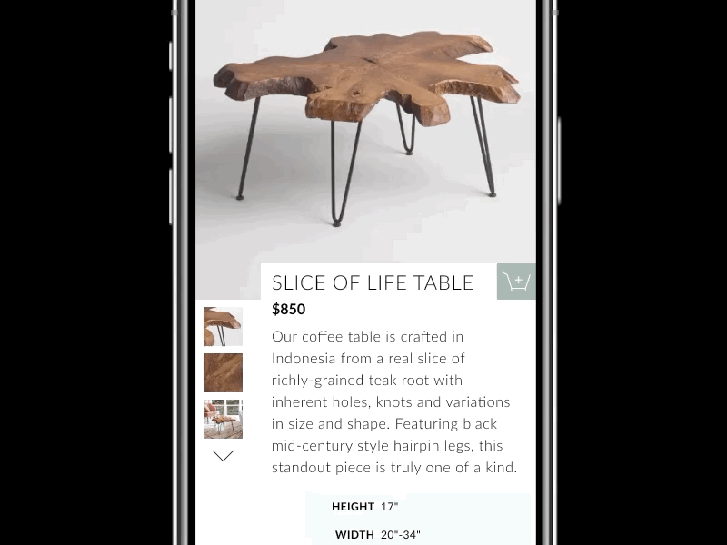 Design Challenge - Week 1 -- Furniture