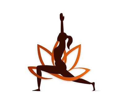 Yoga Studio logo design branding design graphic design logo logo design lotus studio wellness yoga