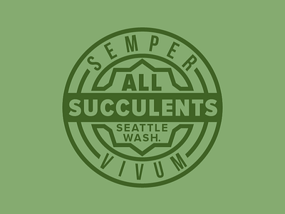 All Succulents Logo Development