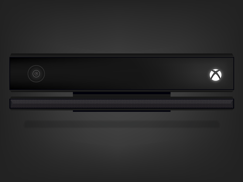 Xbox One Kinect Illustration by Simon Andrys on Dribbble