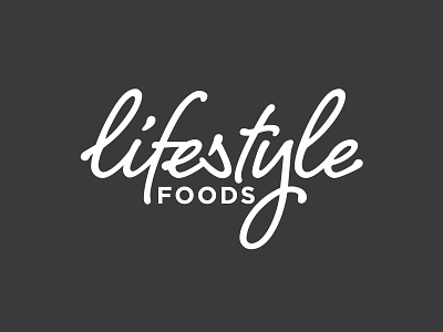 Lifestyle Foods Logo logo design script logo