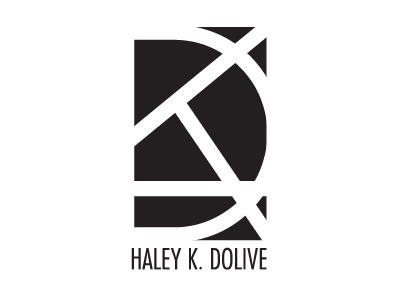 Haley K. Dolive | Personal Identity branding design identity logo