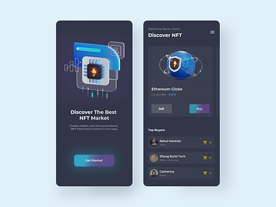 NFT Market Mobile App