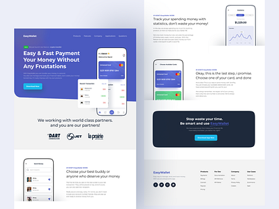 EasyWallet Landing Page