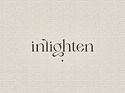 Inlighten Logo Design by Wilde River Studio branding design graphic design illustration layout logo typography workbook