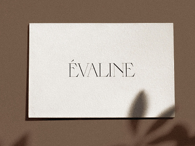 Evaline Logo Design by Wilde River Studio