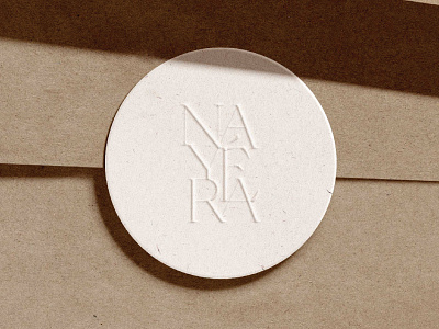 Monogram Design for Nayera by Wilde River Studio brand identity branding design graphic design logo logo design mongram design monogram typography
