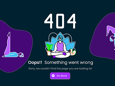 DailyUI #008 404 Error Page