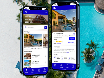 DailyUI #067 Hotel Booking Page