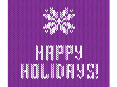 Happy Holidays - Sunbird - Ugly Sweater Theme :) email design holiday email