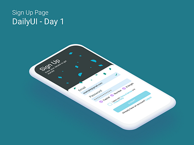 Sign Up Page - DailyUI
