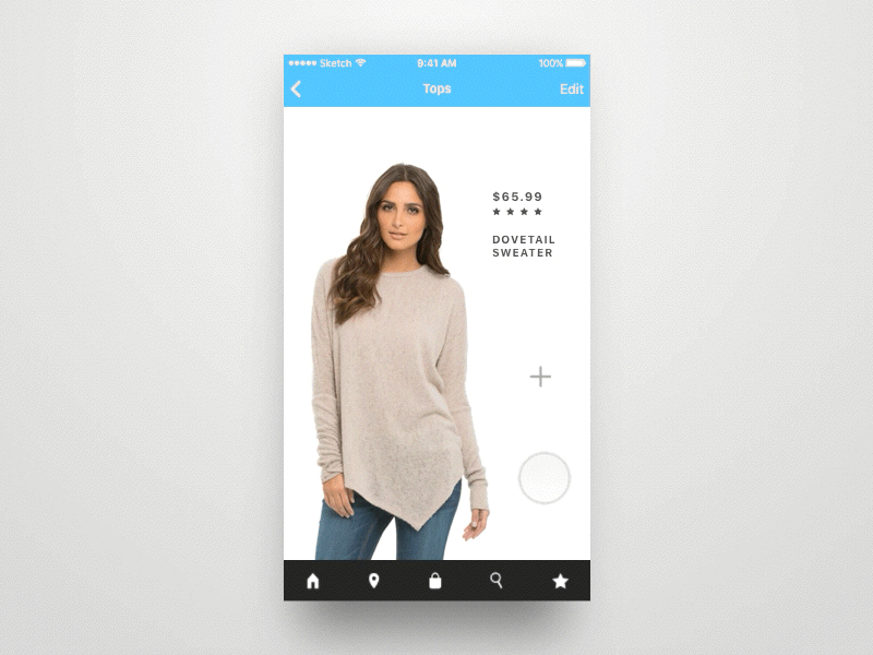 Mobile Ecommerce Concept