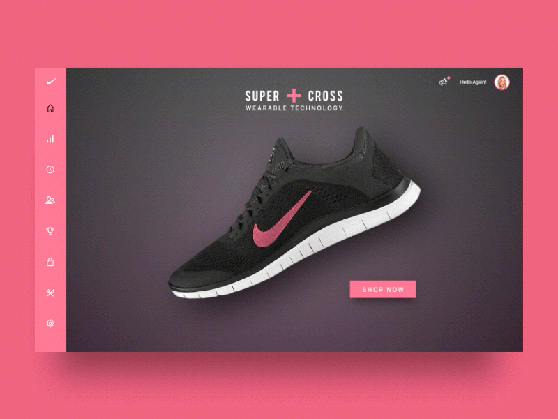 Exercise Web App Concept