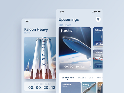 Space Launches App UI