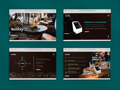 Woobly Alternate Website Mockup