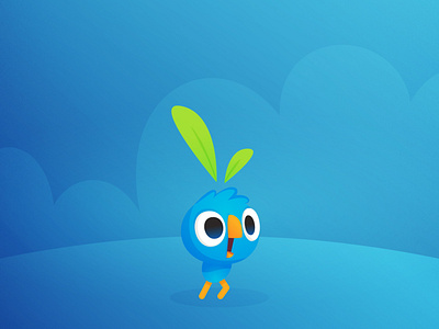 Blu CuteParty blue character cutearmy gamedev unity vector