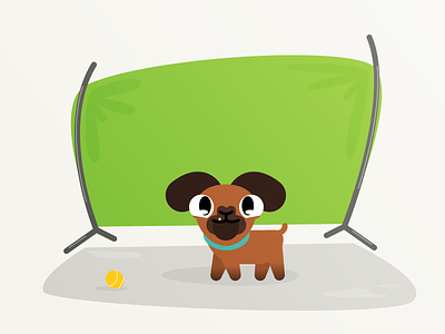 Fred, the "best" friend! character dog game hero illustrator personagem vector