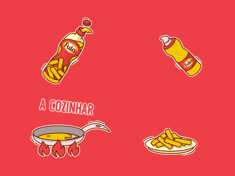 Instagram Stickers after effects animation cooking digital gif illustration instagram logo vector