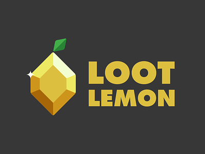 Loot Lemon Refresh 2 aftereffects animation art branding digital graphic design lemon logo loot lootlemon motion graphics treasure videogame