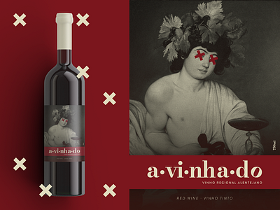 Wine brand concept - A·vi·nha·do - Red