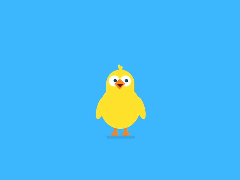Happy Rooster New Year 2017 animation chick dance gif lunaryear newyear rooster uxdesign