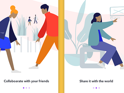 Onboarding Concept concept design design designers exploration healthcare illustration ilustration los angeles mobile app mobile ui product design ui user center design user experience user interface ux vector visual design web