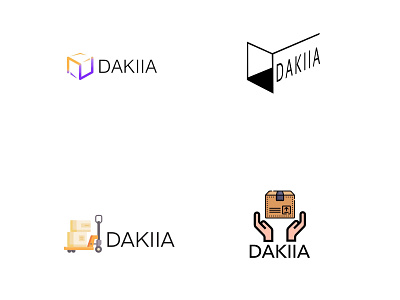 Dakiia Logo app branding custom illustration design illustration illustrator logo vector