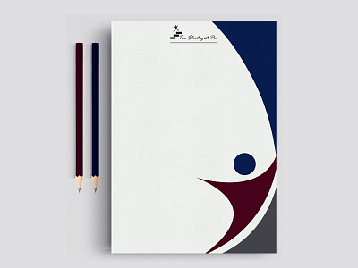The Strategist Pro Letterhead branding design illustrator logo