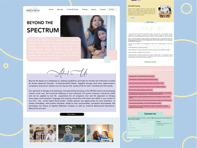 Beyond the Spectrum Landing Page