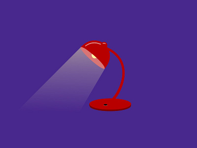My Old Lamp illustration lamp vector