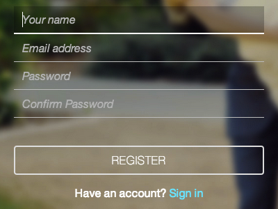 Wedding website application login login wedding form outline overlay