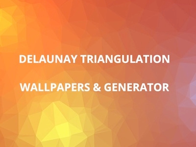 Triangulator tool triangles polygons delaunay open source