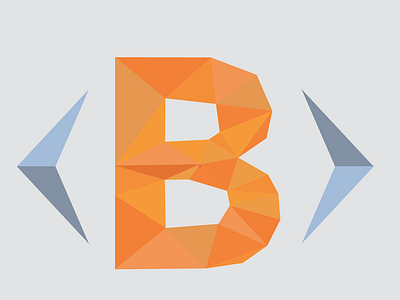 Low poly logo bootsnipp logo low poly triangles