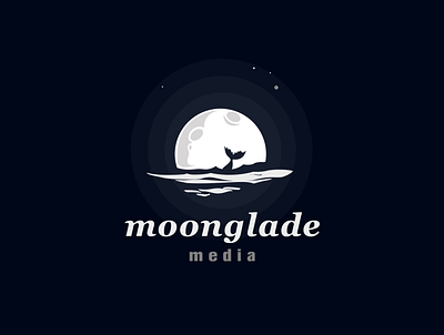 MOONGLADE MEDIA LOGO DESIGN