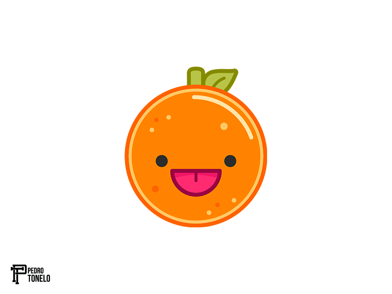 Sticker Pack Arts - fruits design fruit fruits gif illustration pedro stickers tonelo vector