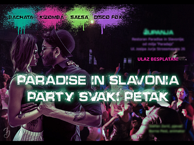 Social Dance Party - poster branding design graphic design