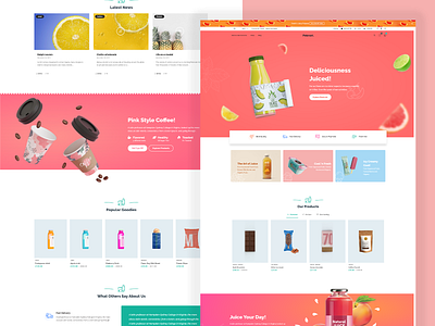 Pinkmart WordPress Woocomerce Theme - groceries Shop