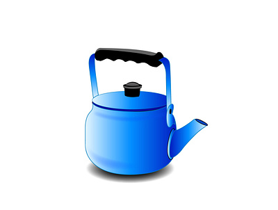 Kettle clip art icon illustration vector