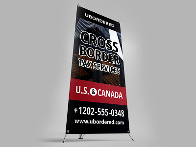 X Stand Banner Design banner graphic design print sign vector x stand banner