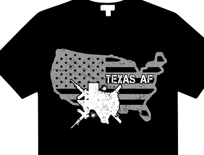 TEXAS AF 3d animation graphic design logo motion graphics texas born shirt ui